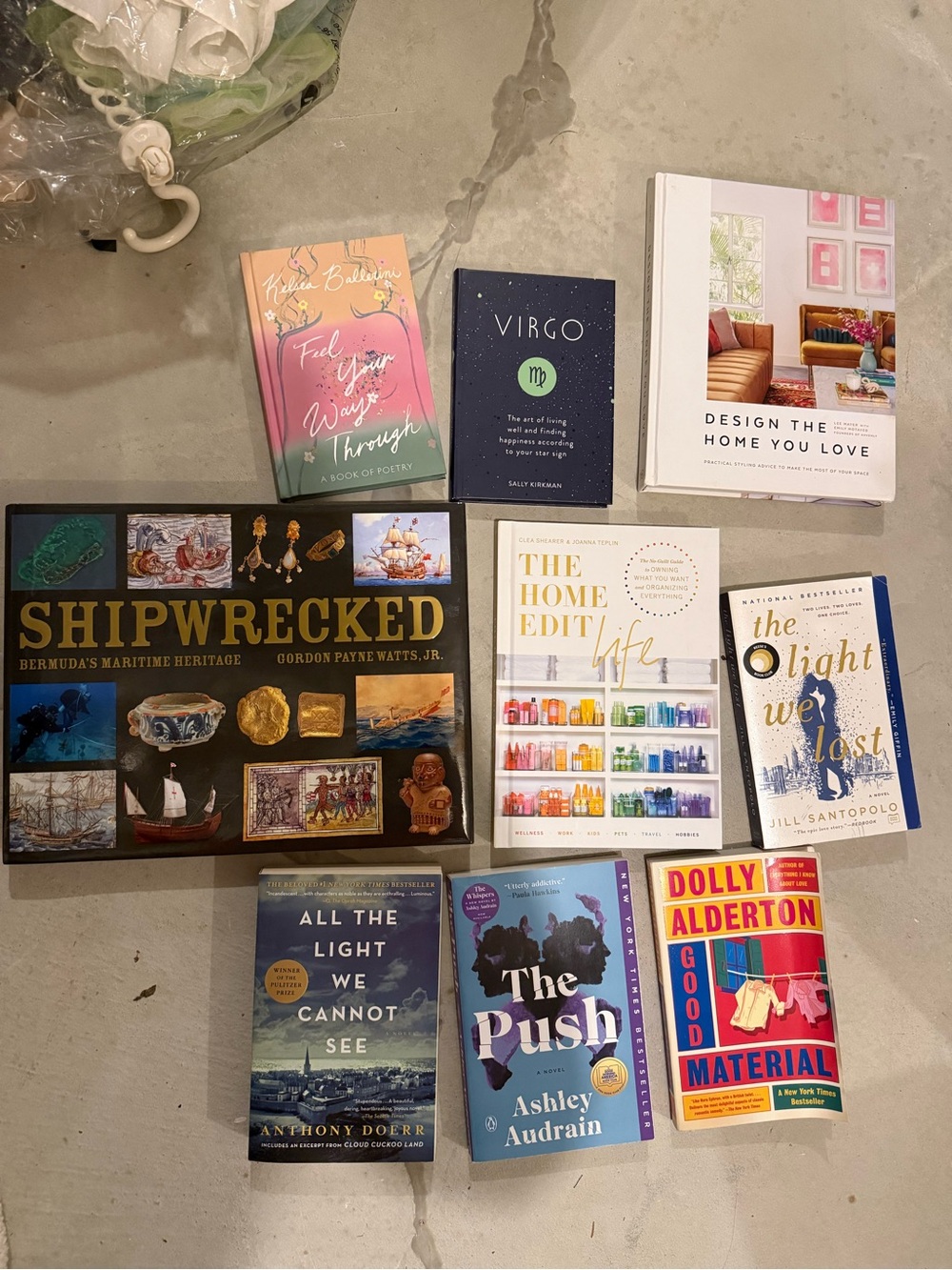 Assorted Home Accent Books - Multi-Color Decorative Stack